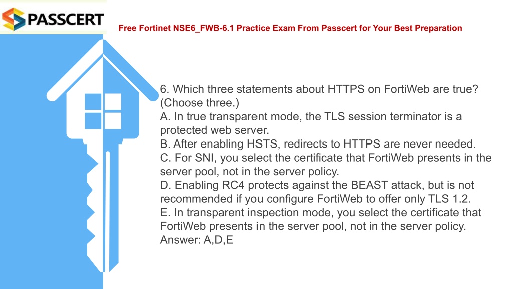 NSE6_FAC-6.1 Reliable Exam Guide