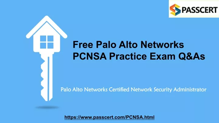 Latest PCNSA Exam Pattern