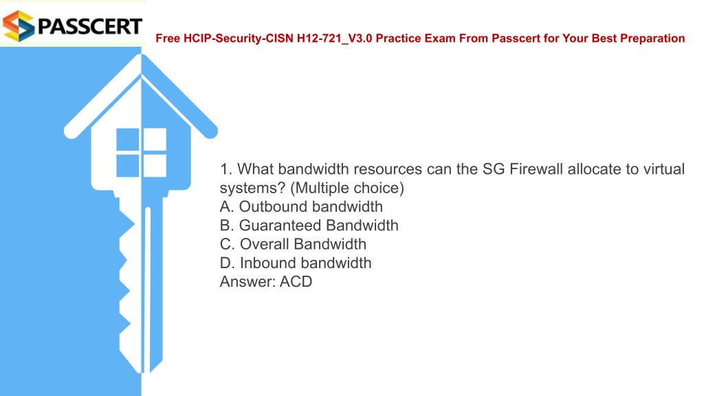 Latest H12-111_V3.0 Test Preparation