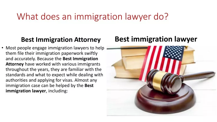 PPT - What Does An Immigration Lawyer Do PowerPoint Presentation, Free ...