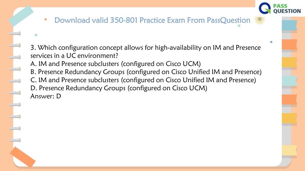 Valid 350-801 Exam Answers