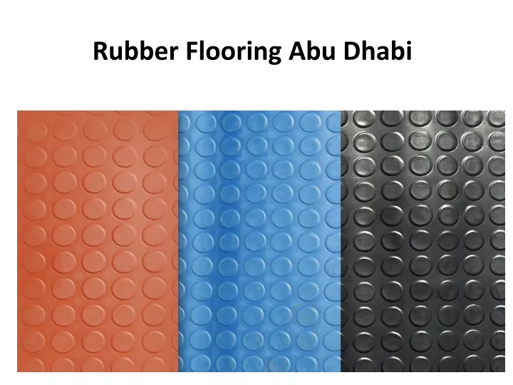 Rubber Flooring Abu Dhabi N 