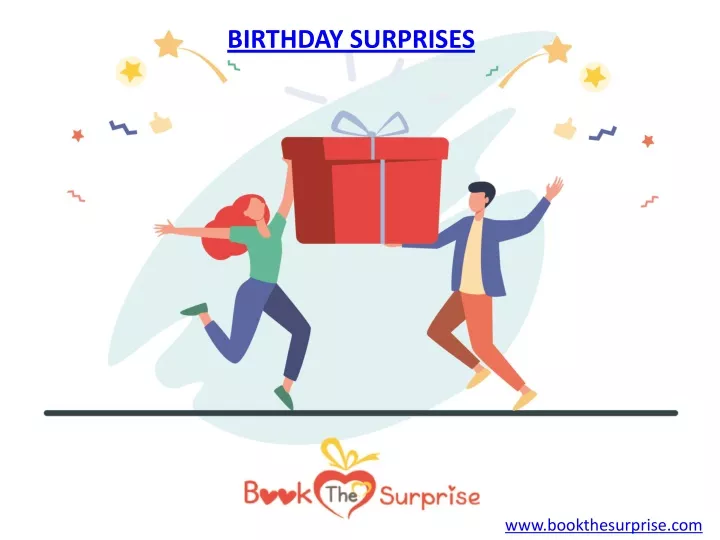 PPT Birthday Surprises Birthday Surprise Planners BooktheSurprise