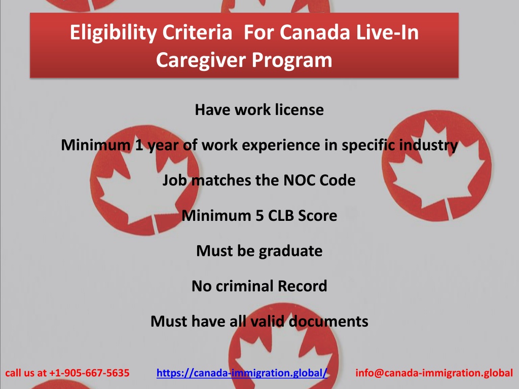 PPT CANADA CAREGIVER PROGRAM PowerPoint Presentation, free download