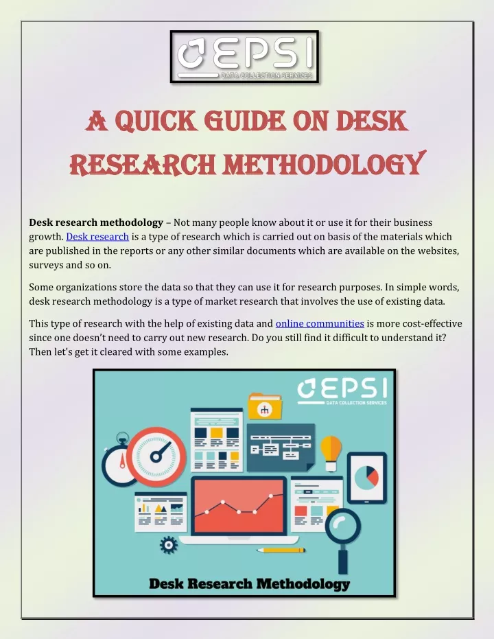 desk review methodology pdf