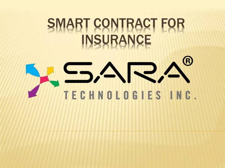 Smart Contract For Insurance N 