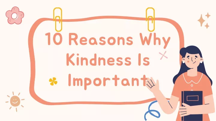 presentation about importance of kindness