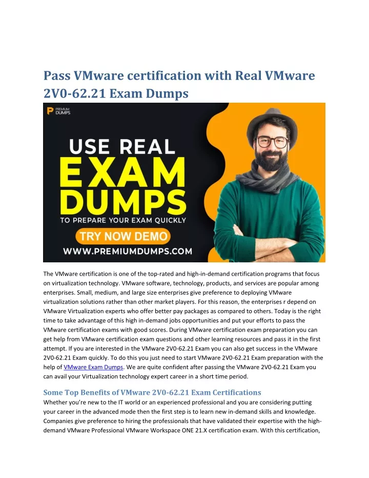 PPT - VMware 3V0-32.21 Exam Dumps PowerPoint Presentation, free 