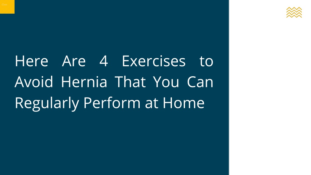 Ppt Physical Exercises For Avoiding Hernia Powerpoint Presentation