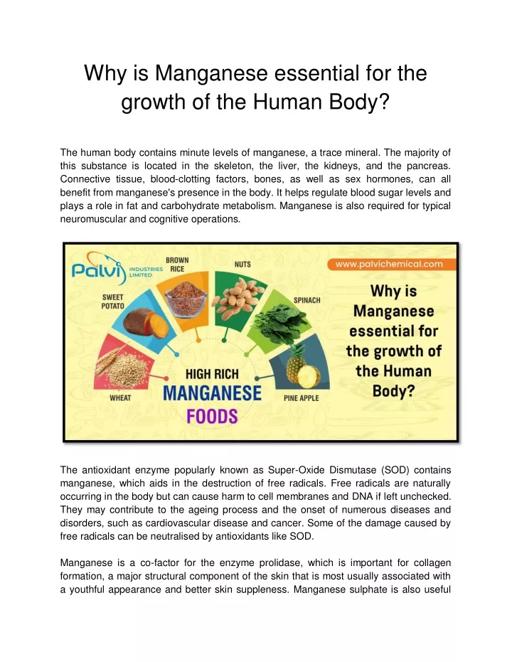 ppt-why-is-manganese-essential-for-the-growth-of-the-human-body