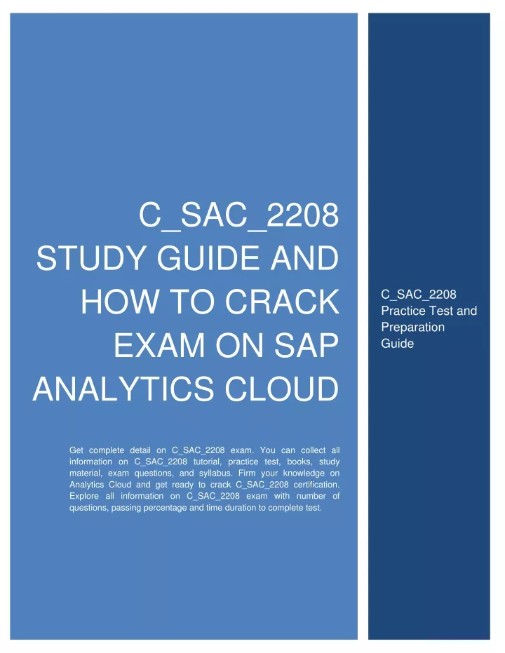C-SAC-2208 Prüfungsunterlagen