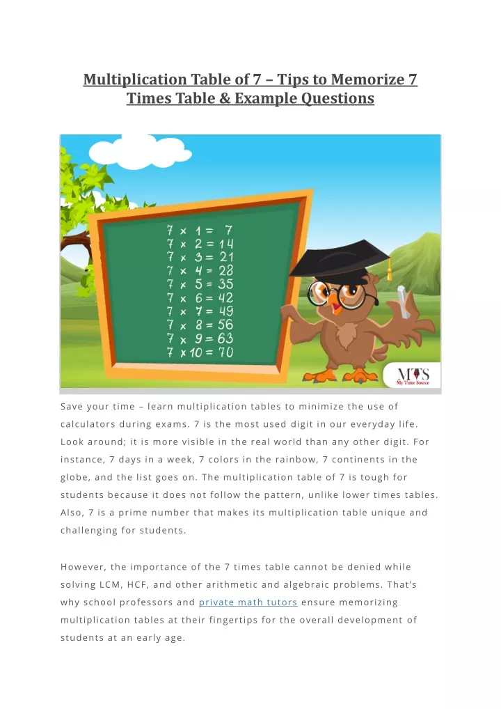 ppt-multiplication-table-of-7-powerpoint-presentation-free-download