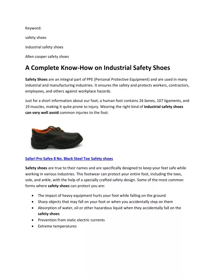 ppt-a-complete-know-how-on-industrial-safety-shoes-powerpoint