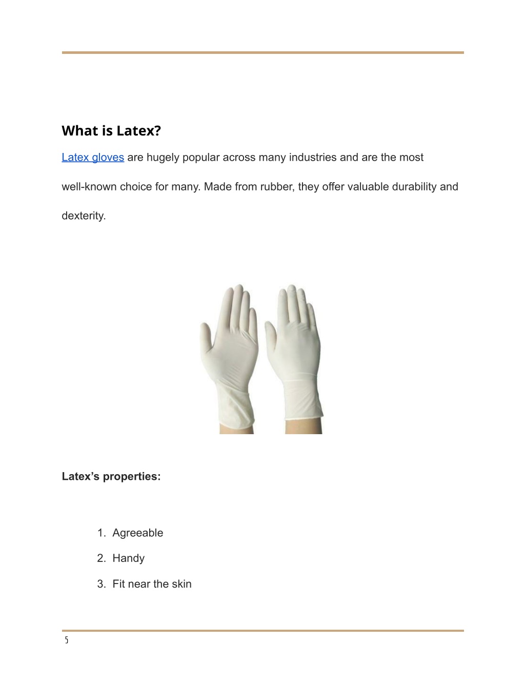 PPT - What Is the Difference Between Latex and Nitrile Gloves ...