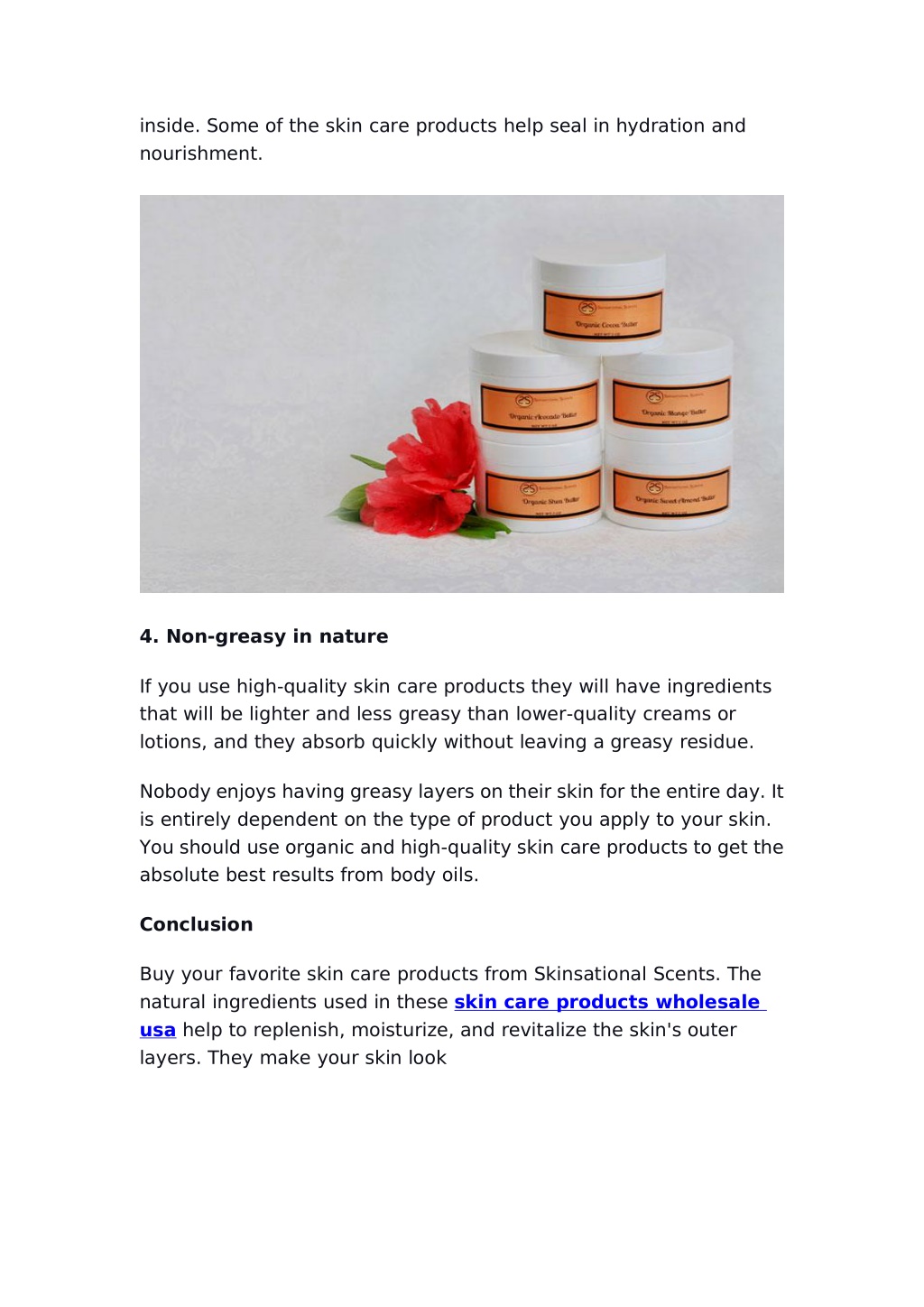 PPT - The Advantages Of Using High-Quality Skin Care Products 