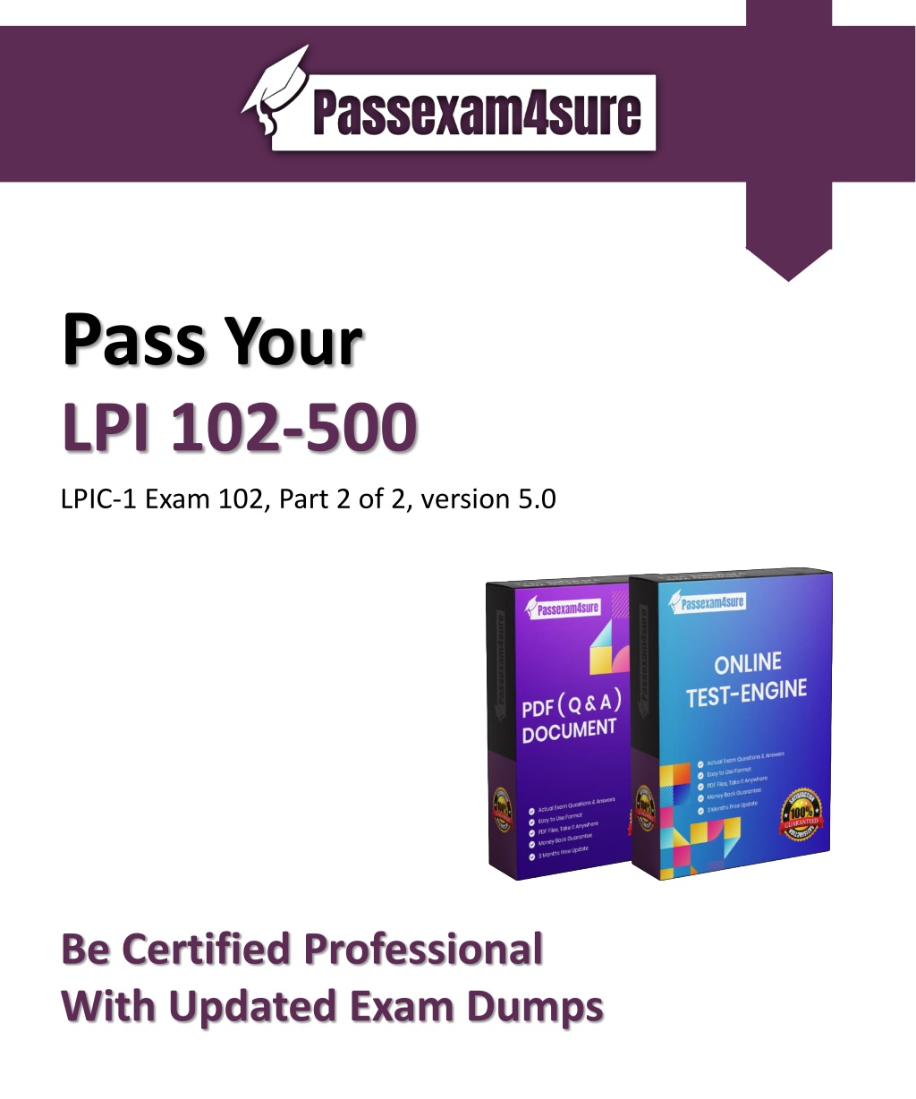 102-500 Pass4sure Study Materials