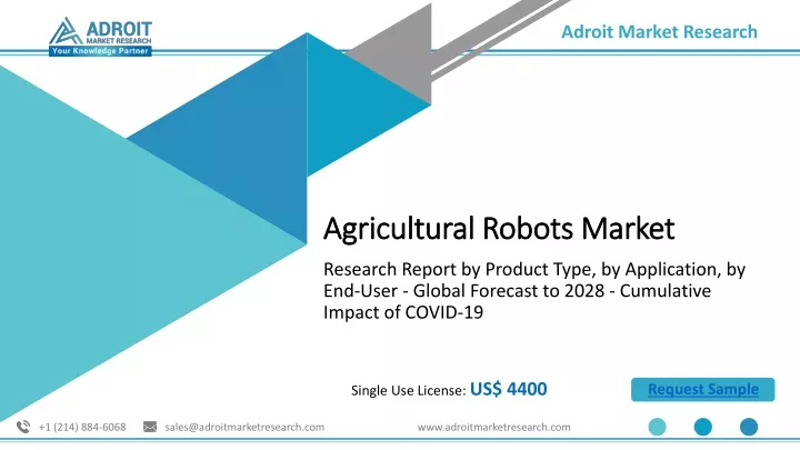 Ppt Agricultural Robots Market Share Global Industry Trendsfuture