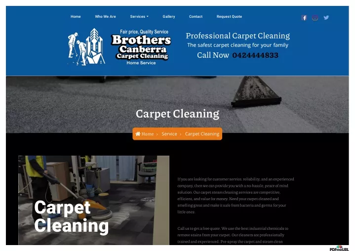 PPT Canberra Best Carpet Cleaning Company PowerPoint Presentation