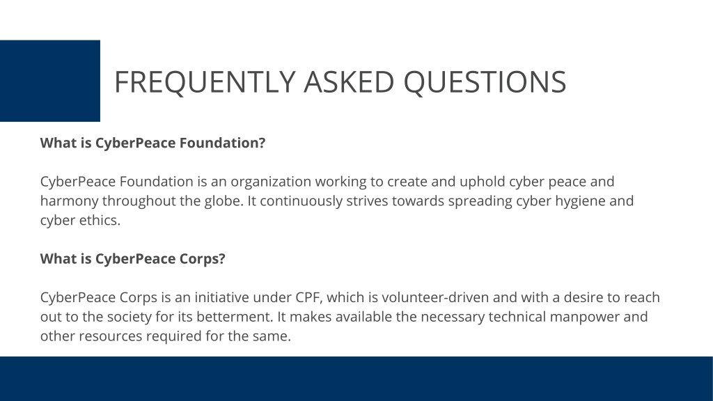 PPT - Frequently Asked Questions - Type of Attack in Cyber Security ...