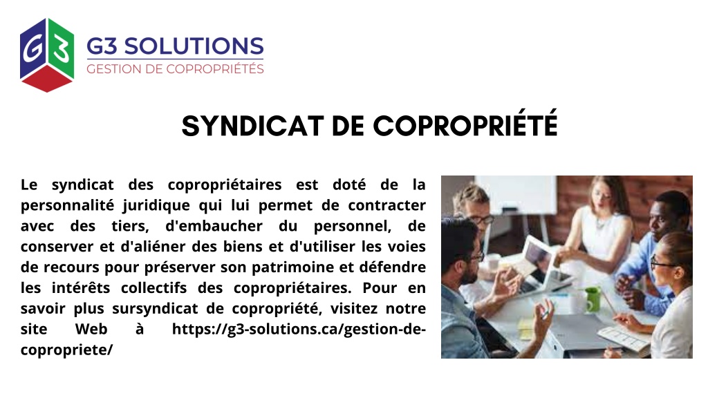 PPT - Syndicat De Copropriété PowerPoint Presentation, Free Download ...