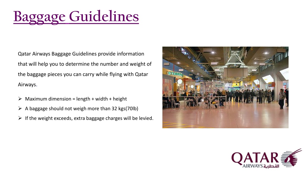 travel guidelines for qatar airways