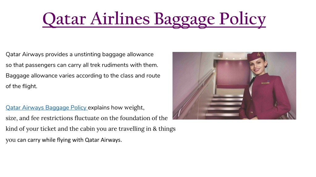 Qatar airlines baggage limits on sale