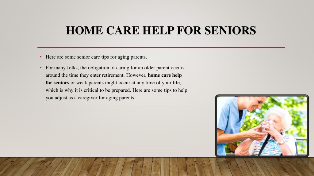 PPT - In-Home Care Tips For Aging Parents PowerPoint Presentation, free ...