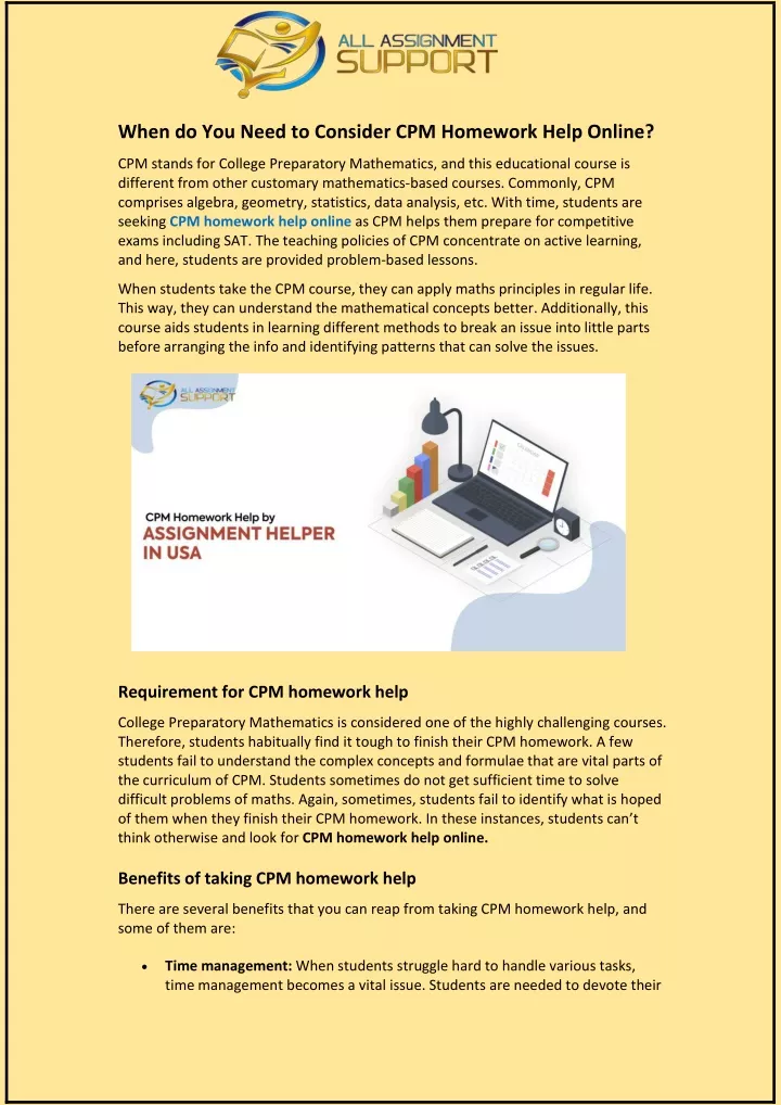 cpm homework help 2.2.1