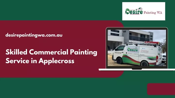 Skilled Commercial Painting Service in Applecross