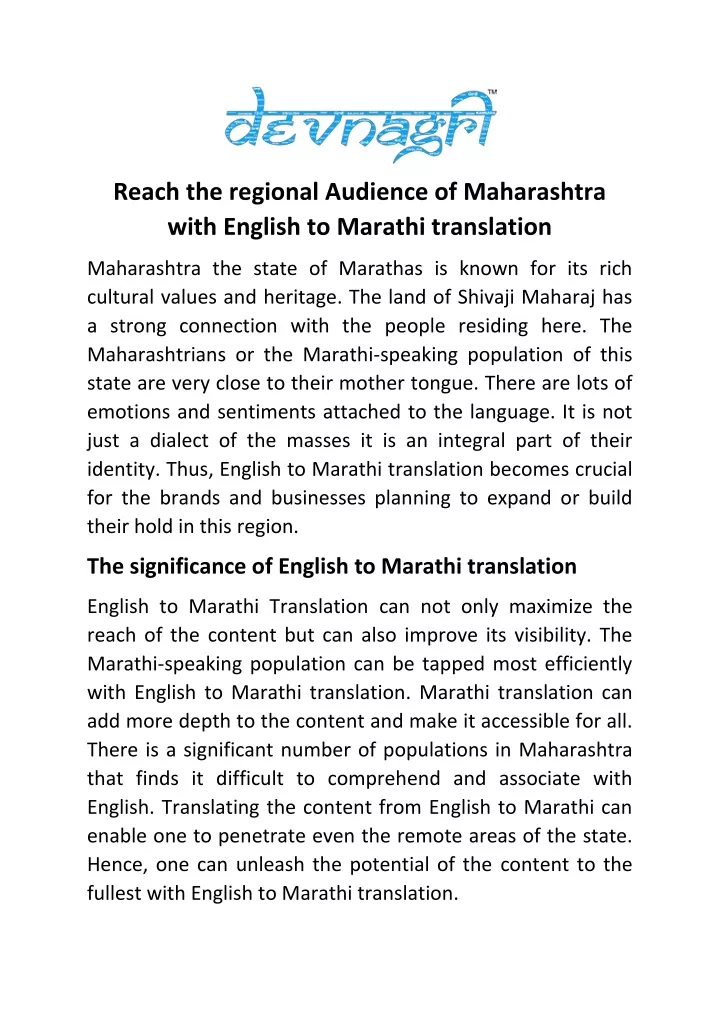 ppt-reach-the-regional-audience-of-maharashtra-with-english-to