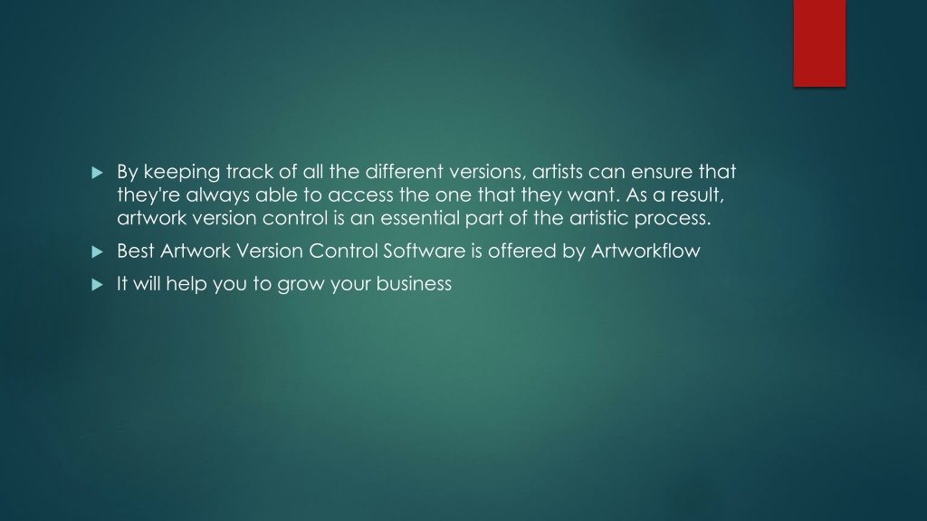 PPT - What Is The Importance Of Artwork Version Control - Artworkflow ...