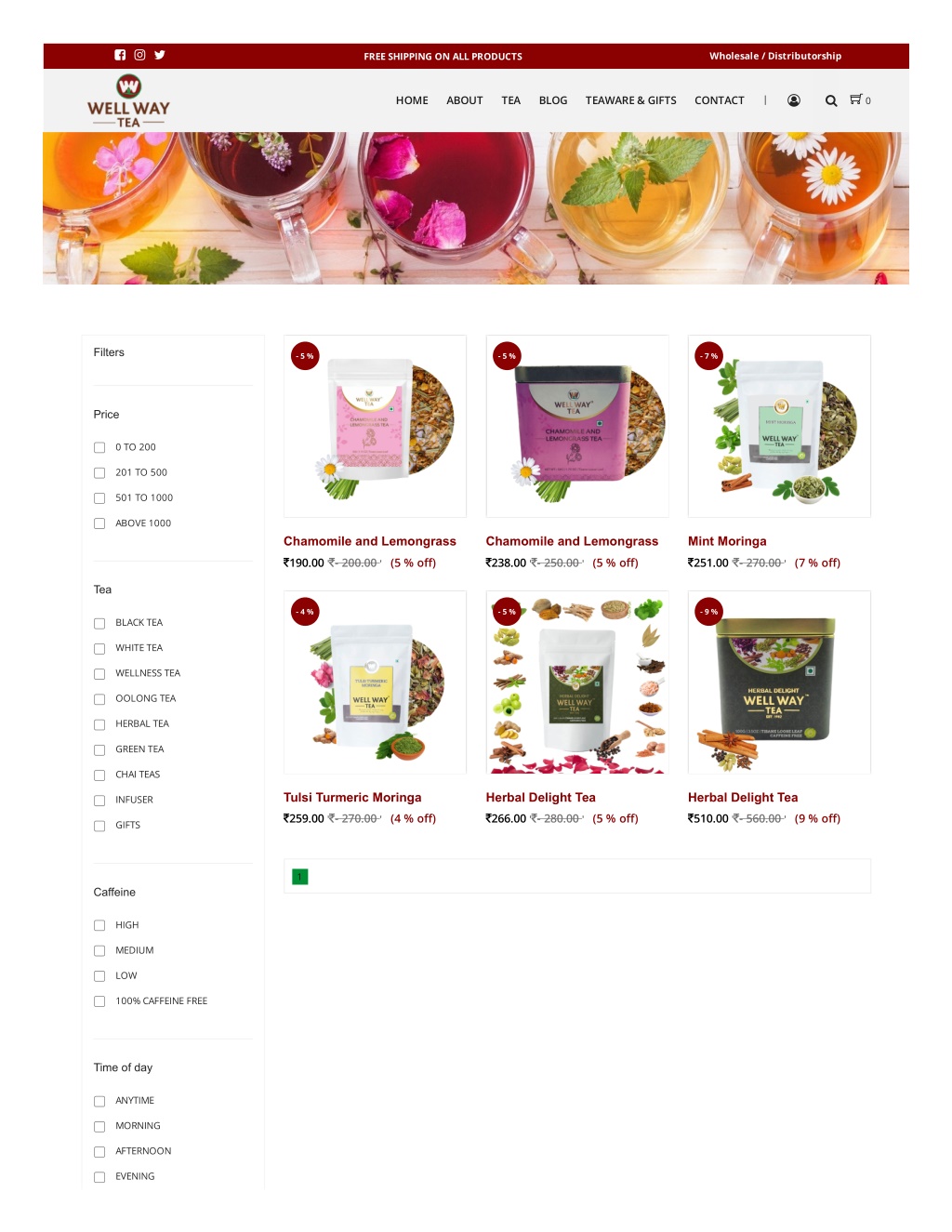 PPT - Buy Herbal Tea Online at Best Price – Well Way Tea PowerPoint ...