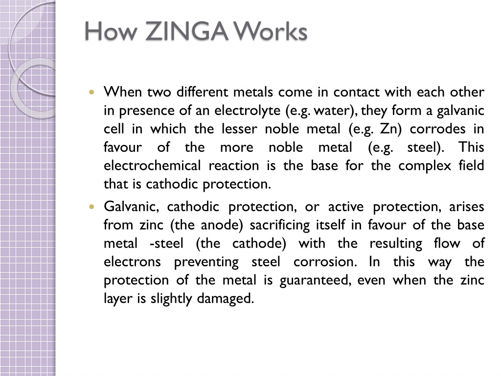 Ppt The Zinga Film Galvanising System Powerpoint Presentation Free Download Id 11437075