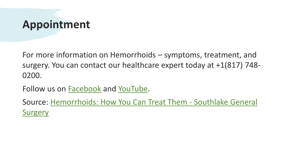 Ppt Hemorrhoids How You Can Treat Them Powerpoint Presentation Free Download Id 11437745