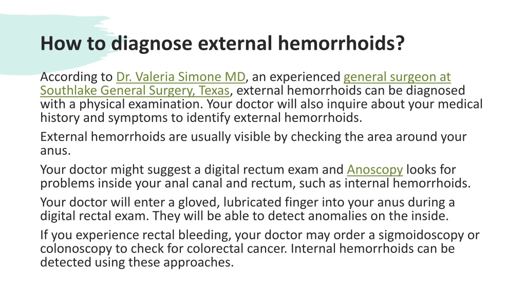 hemorrhoids case study ppt