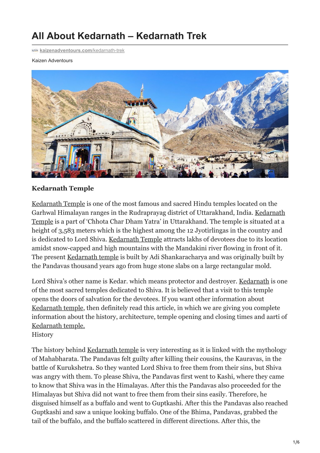 Ppt - All About Kedarnath Kedarnath Trek Powerpoint Presentation, Free 