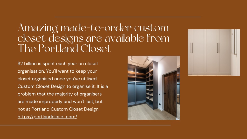 PPT - custom closet design PowerPoint Presentation, free download - ID ...