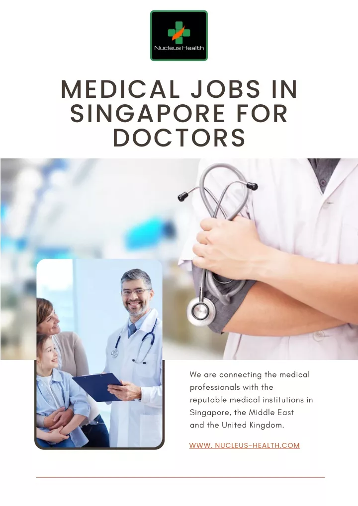medical research jobs in singapore