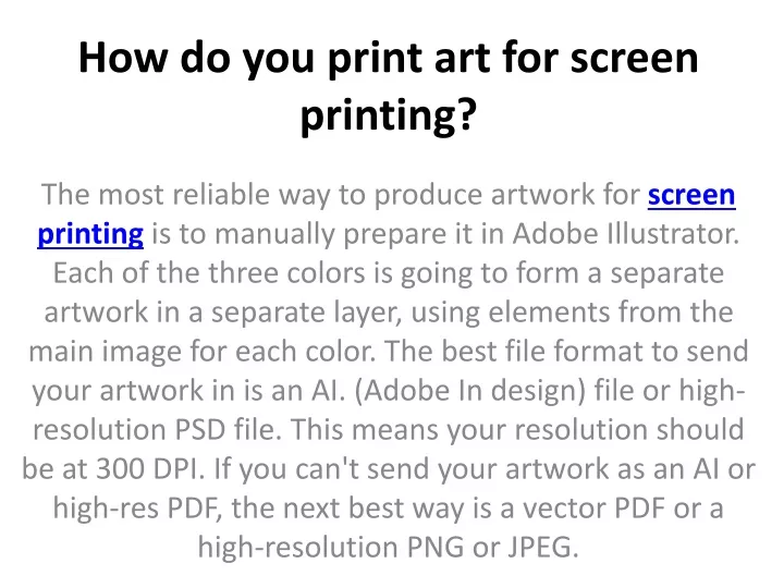 ppt-how-do-you-print-art-for-screen-printing-powerpoint-presentation-id-11439760