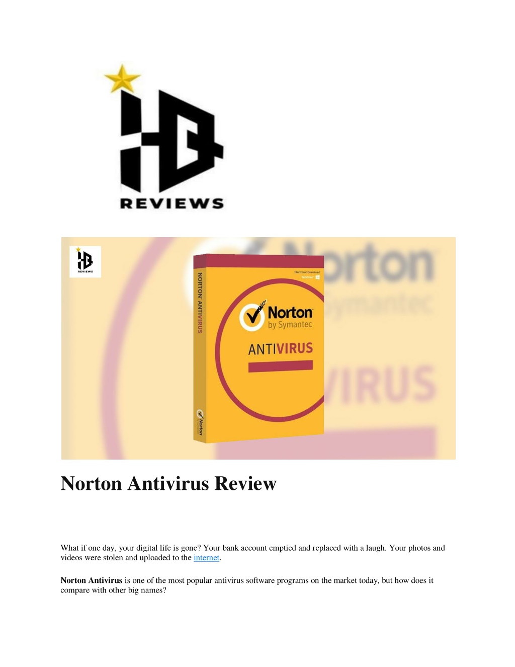 norton antivirus essay