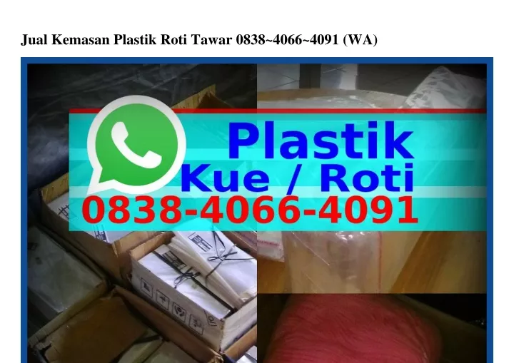 Ppt Jual Kemasan Plastik Roti Tawar Powerpoint Presentation Free Download Id11440580 9077