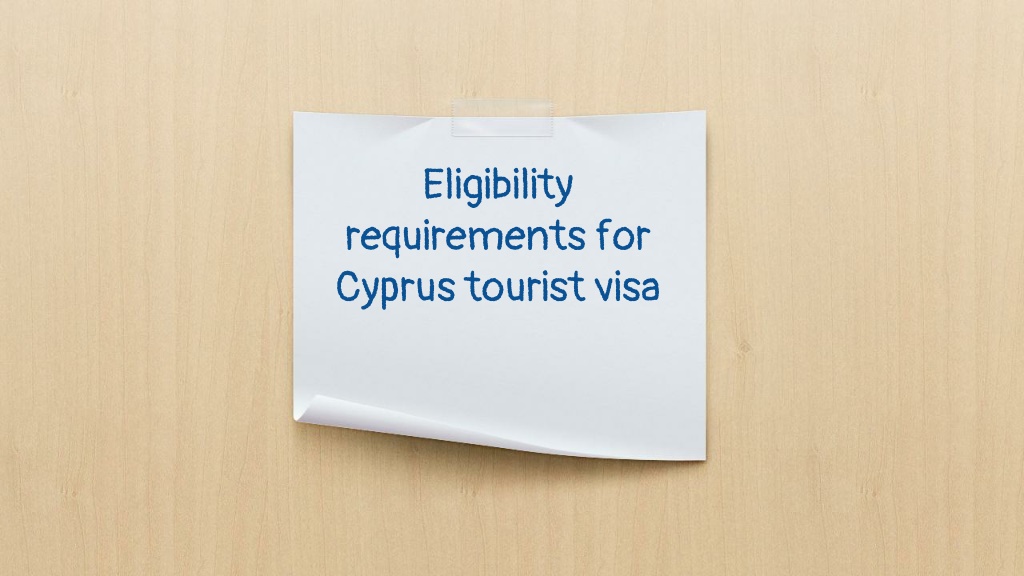 india to cyprus tourist visa