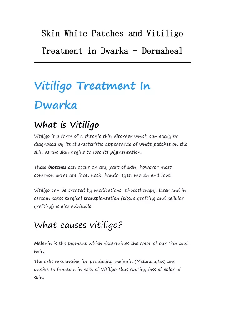 ppt-skin-white-patches-and-vitiligo-treatment-in-dwarka-dermaheal