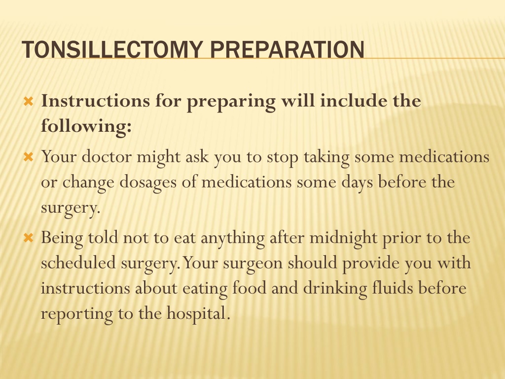 Ppt Tonsillectomy Procedure Powerpoint Presentation Free Download