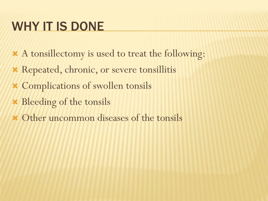 Ppt Tonsillectomy Procedure Powerpoint Presentation Free Download