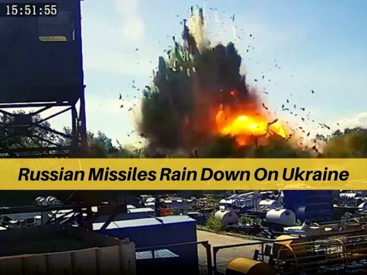 russian missiles rain down on ukraine n.