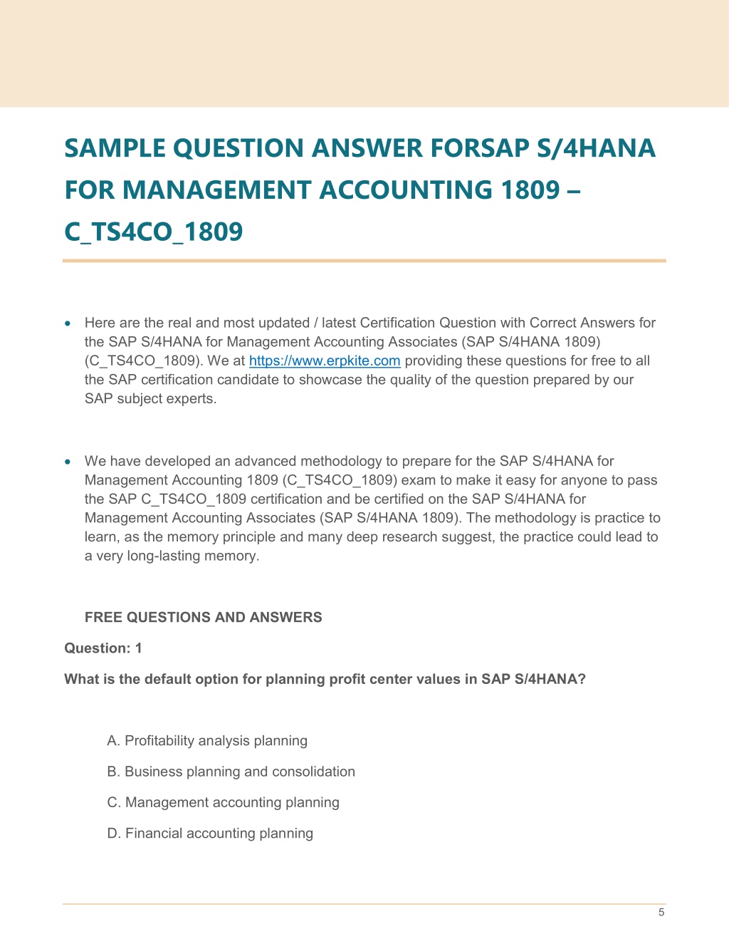C-TS4CO-2021 Prüfungsfrage | Sns-Brigh10