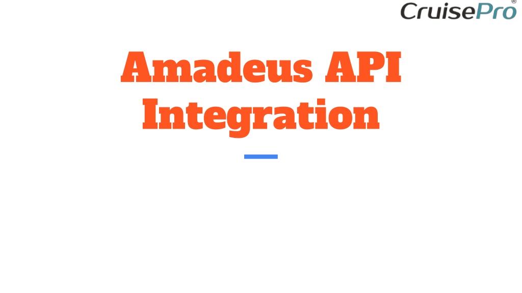 PPT - Amadeus API Integration PowerPoint Presentation, Free Download ...