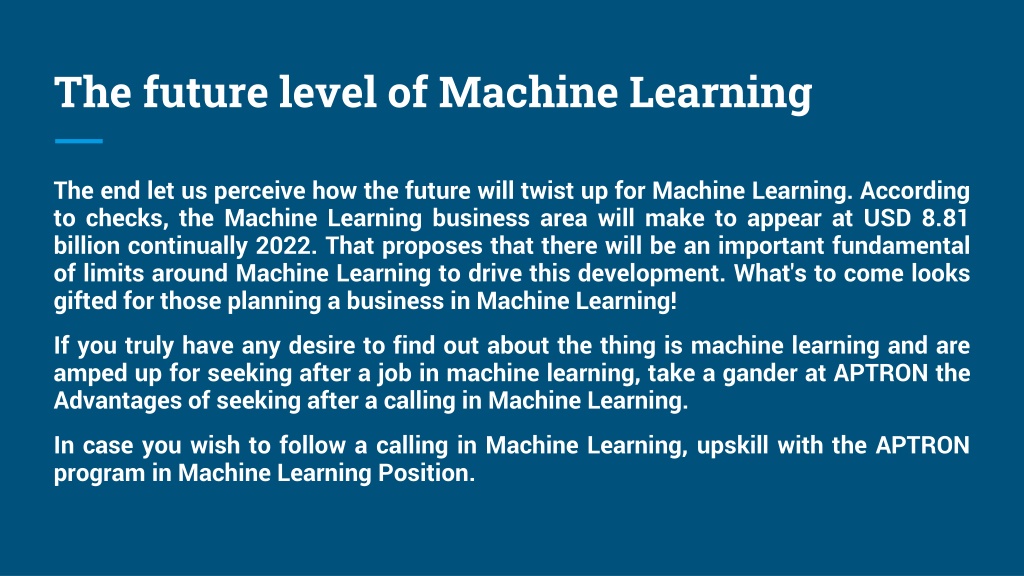 PPT - Machine Learning Position And Calling Prospects PowerPoint ...