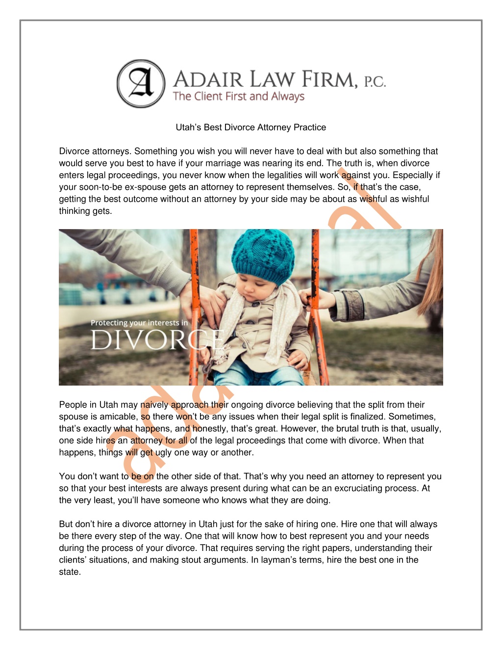 PPT Utah s Best Divorce Attorney Practice PowerPoint Presentation
